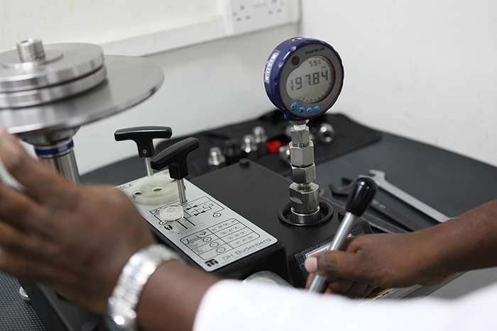 Pressure instruments Calibration